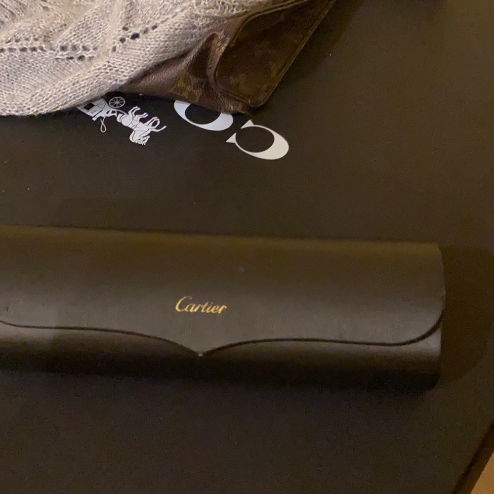 Cartier frame, glasses need to be changed. Excellent condition.